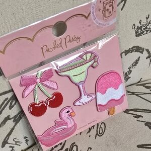 Adhesive 4pk Of Cute Patches New